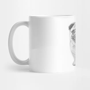 Pug Cute Art Design Mug